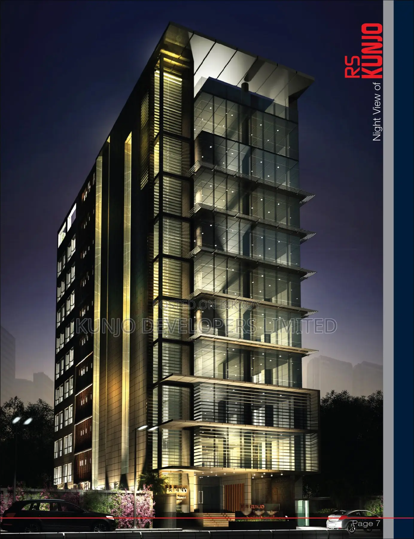 Commercial Ground Floor Space for Sale in Garib-E-Nawaz Ave, Uttara
