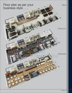 Commercial Ground Floor Space for Sale in Garib-E-Nawaz Ave, Uttara