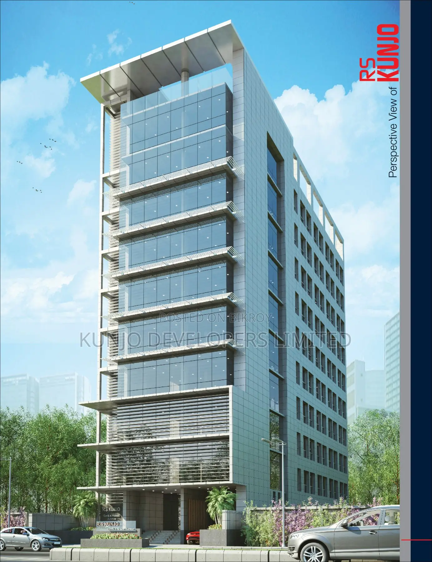 Commercial Ground Floor Space for Sale in Garib-E-Nawaz Ave, Uttara