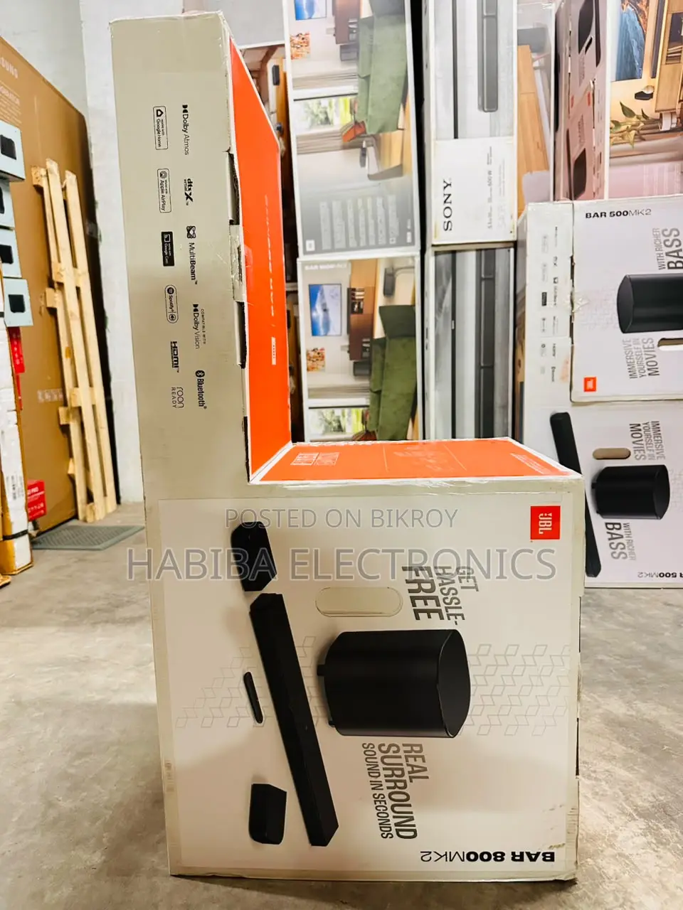 জেবিএল বার ৮০০এমকে২ ৭.১সিএইচ ডলবি এটমস সাউন্ডবার