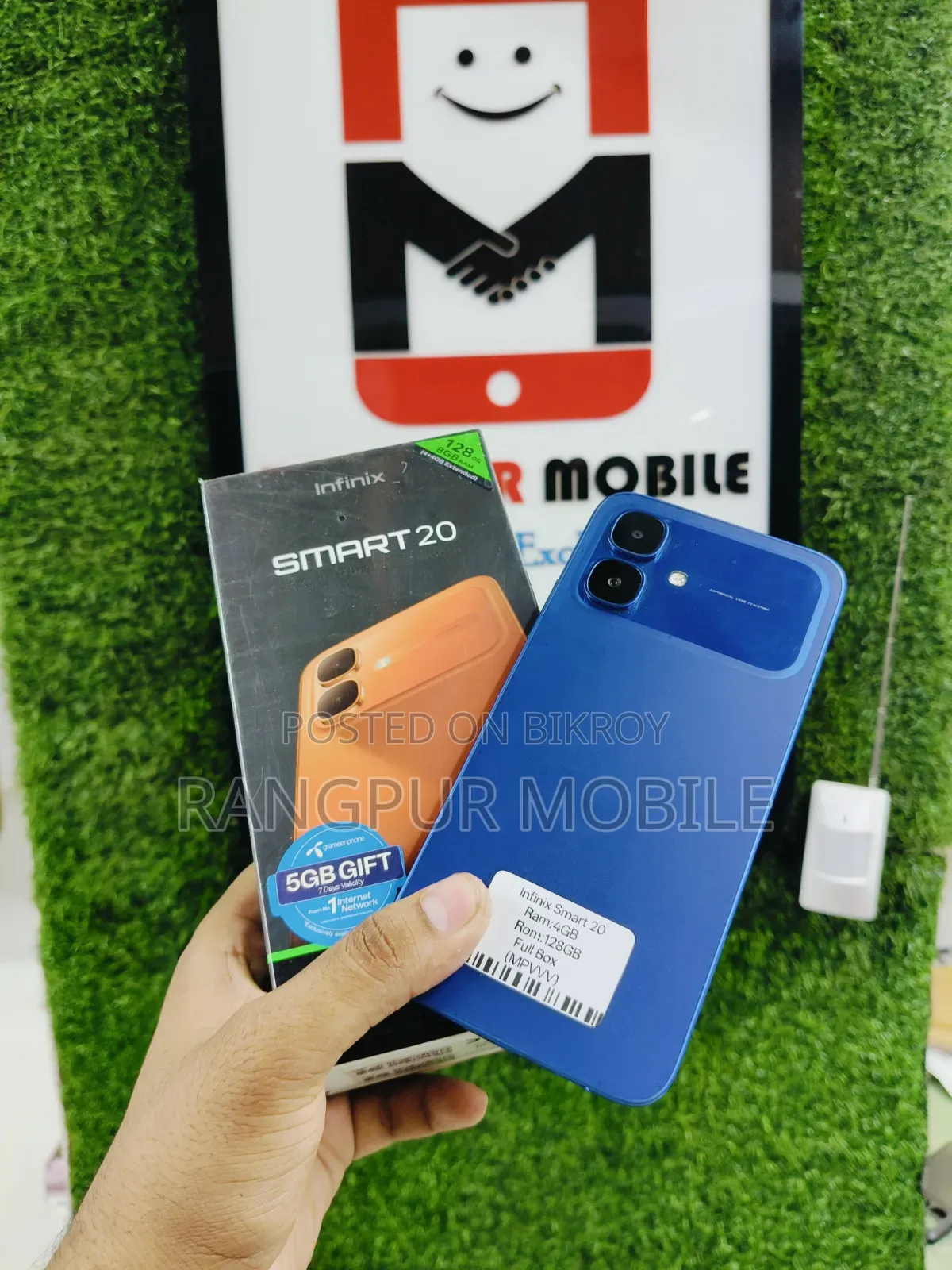 Infinix Smart 20 128 GB Blue