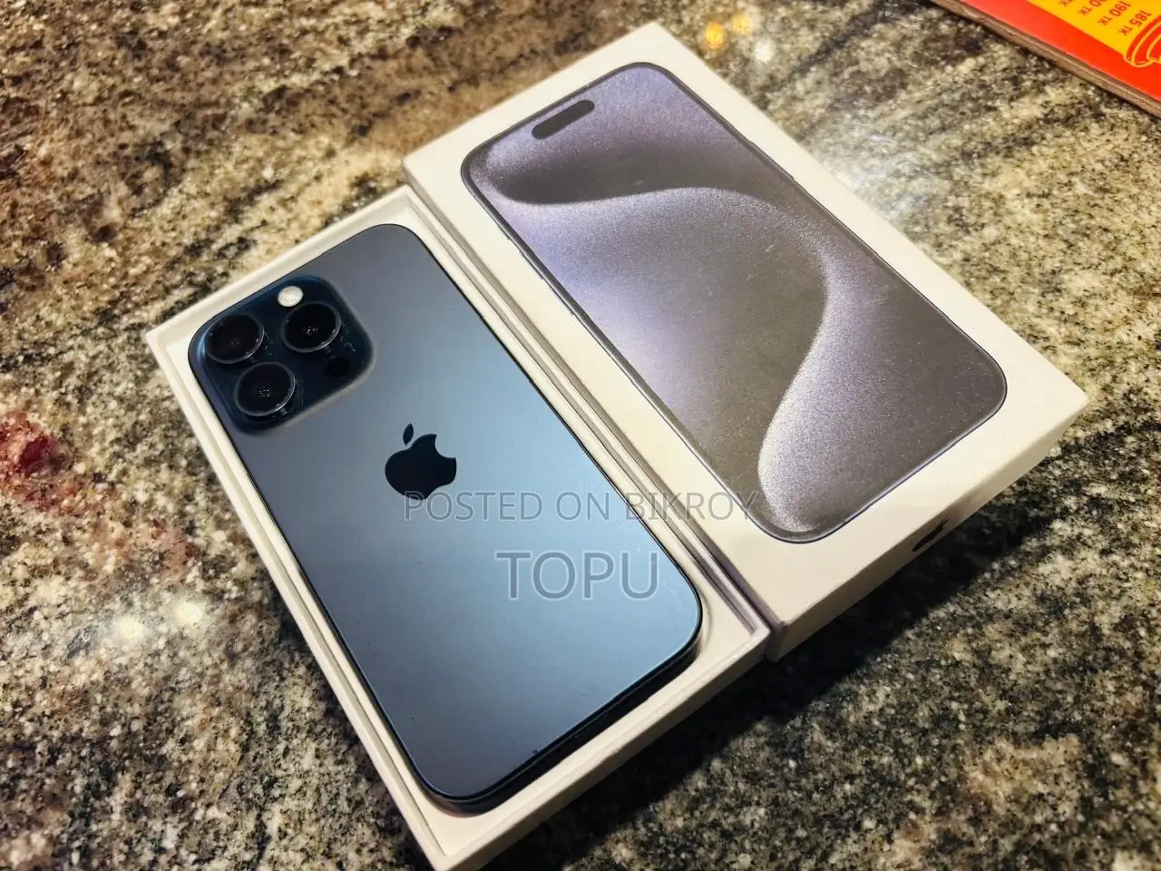 অ্যাপল আইফোন ১৫ প্রো ১২৮ জিবি ব্লু