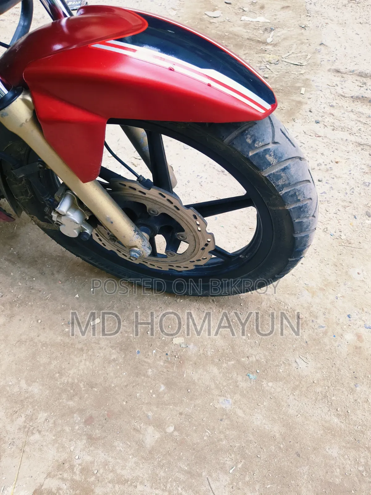 TVS Apache RTR 160 2V 2018 Red