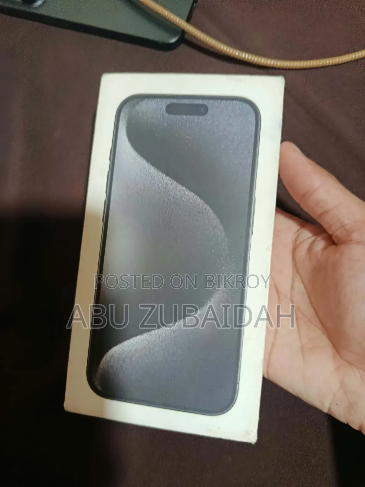 অ্যাপল আইফোন ১৫ প্রো ১২৮ জিবি কালো