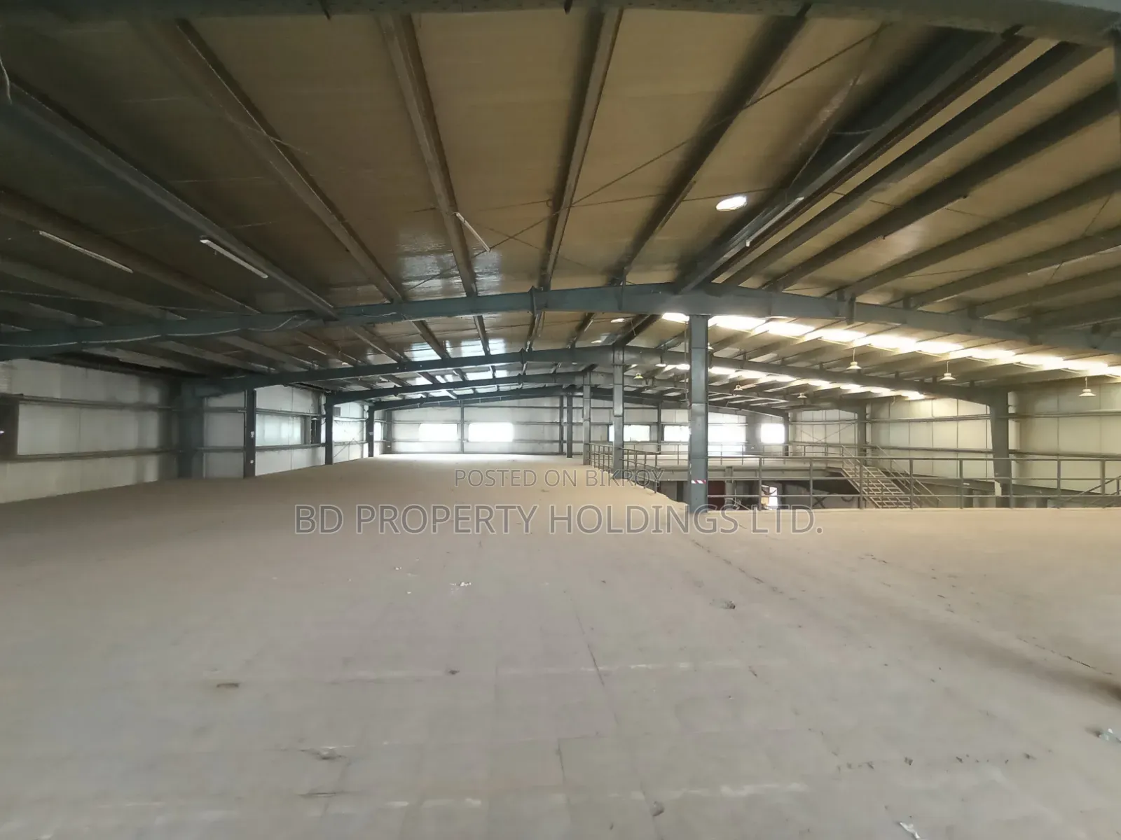 25000 SQFT Commercial Factory Shed for Rent in Uttara