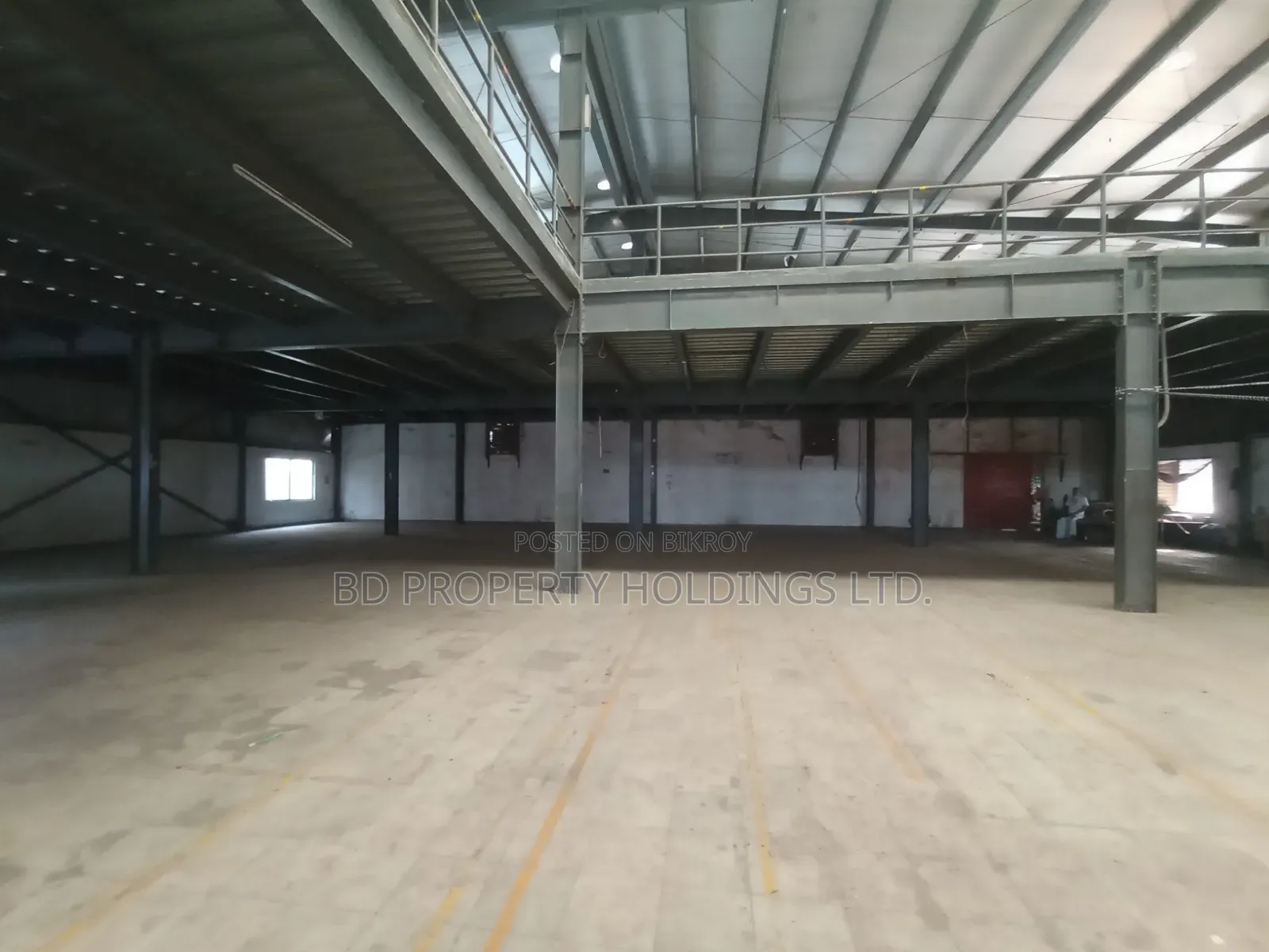 25000 SQFT Commercial Factory Shed for Rent in Uttara