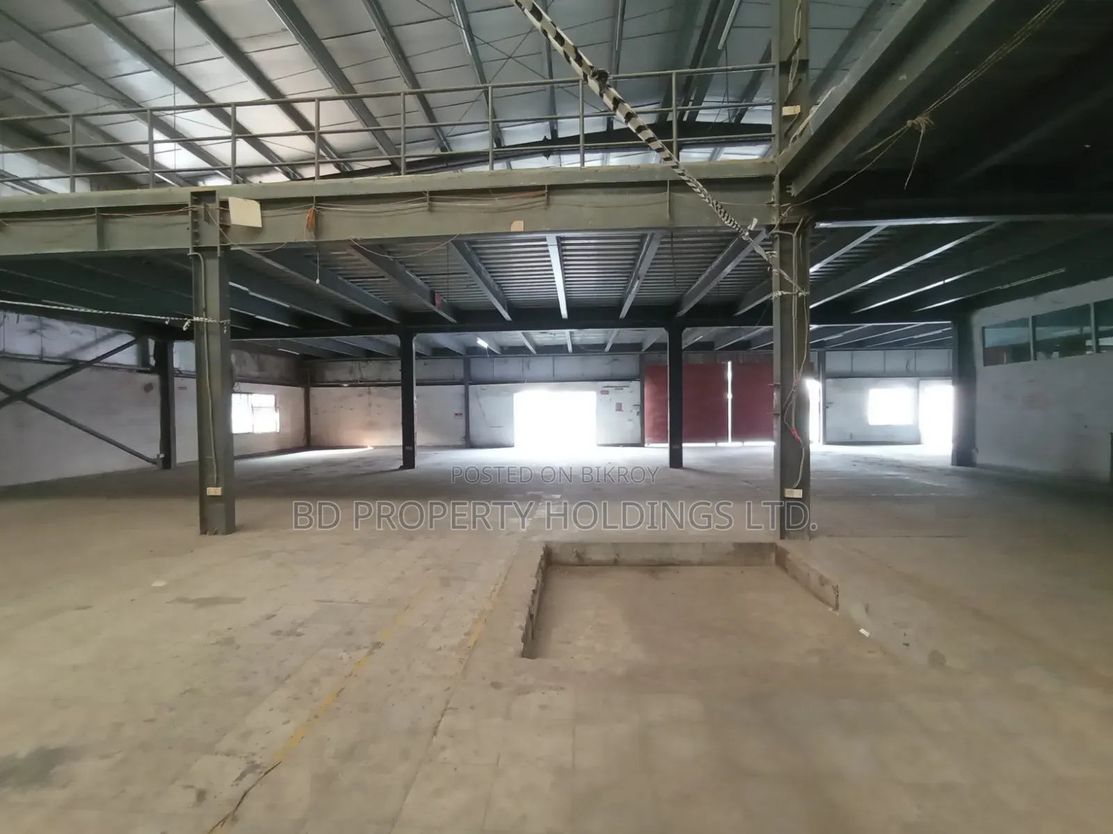 25000 SQFT Commercial Factory Shed for Rent in Uttara