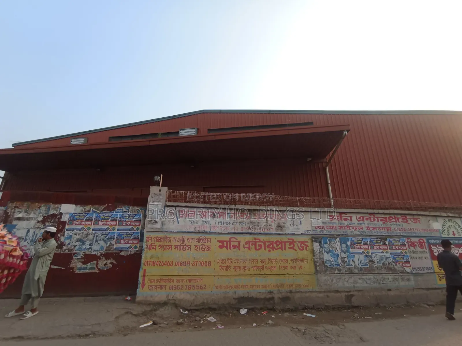 25000 SQFT Commercial Factory Shed for Rent in Uttara