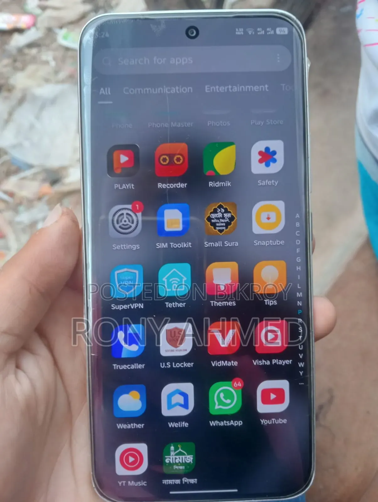 Infinix Hot 60 Pro+ 128 GB Silver