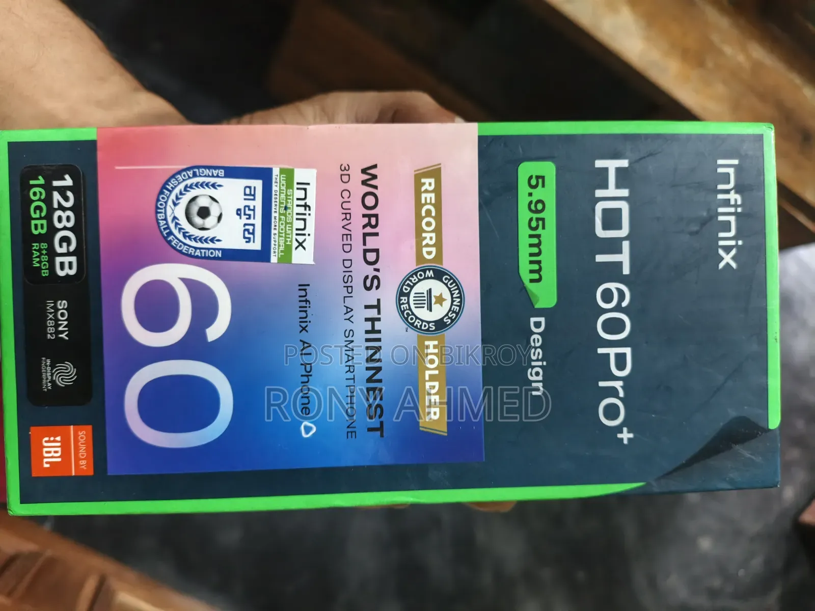 Infinix Hot 60 Pro+ 128 GB Silver