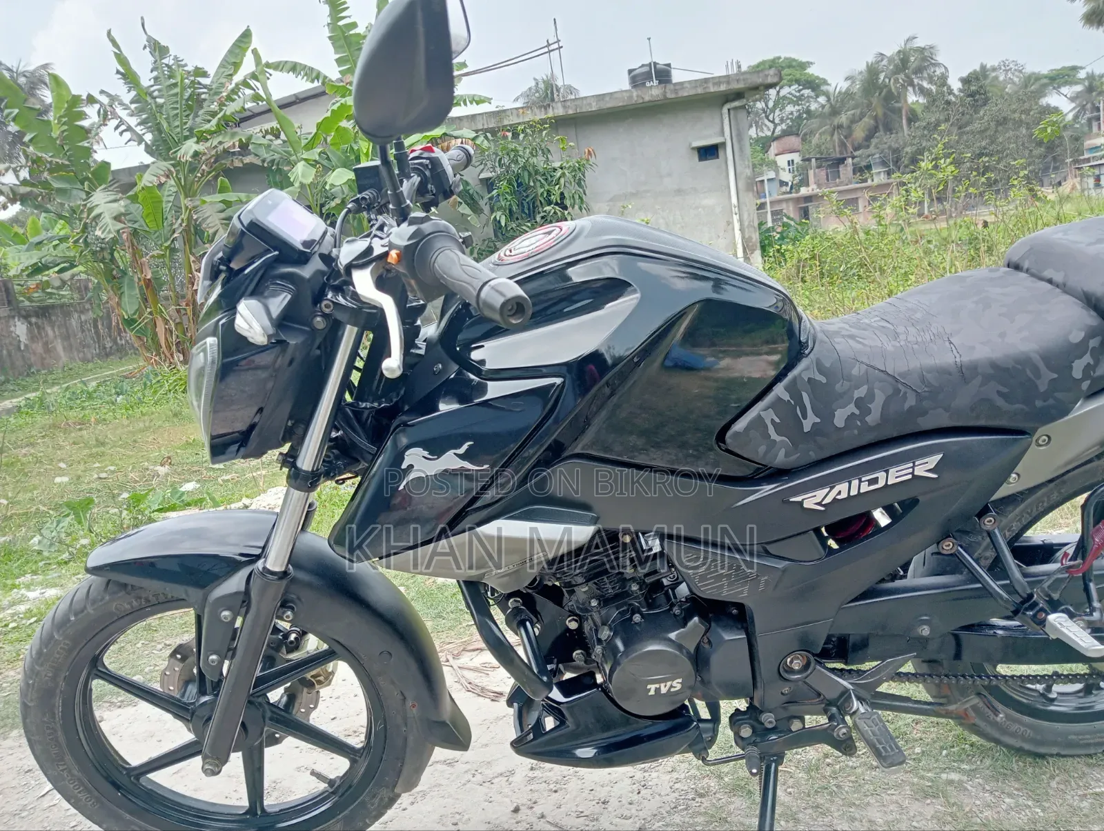 TVS Raider 125 2023 Black