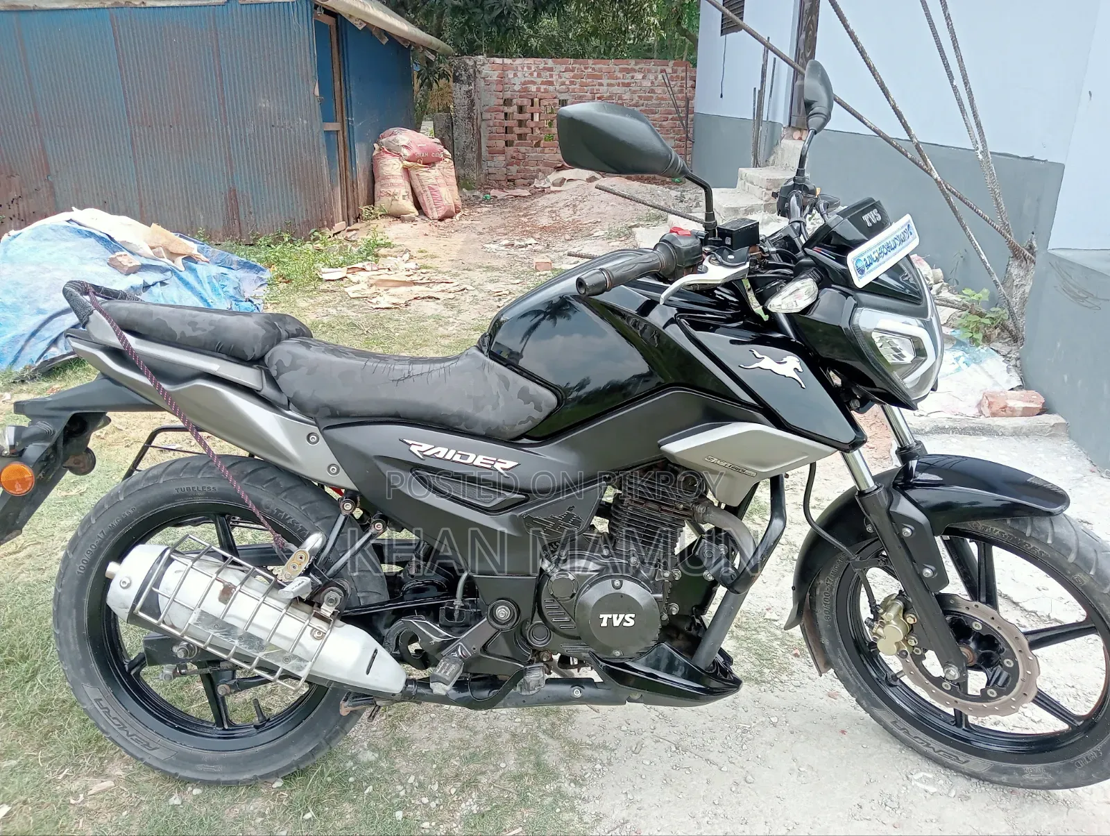 TVS Raider 125 2023 Black