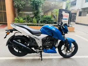 টিভিএস আপাচে ১৬০ ৪ভি ২০১৯ নীল
