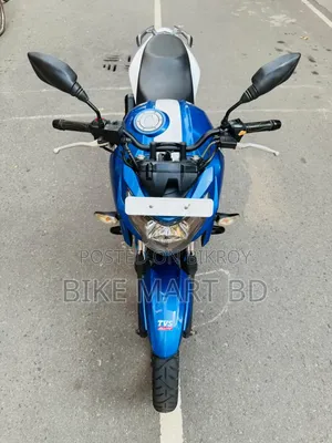 টিভিএস আপাচে ১৬০ ৪ভি ২০১৯ নীল