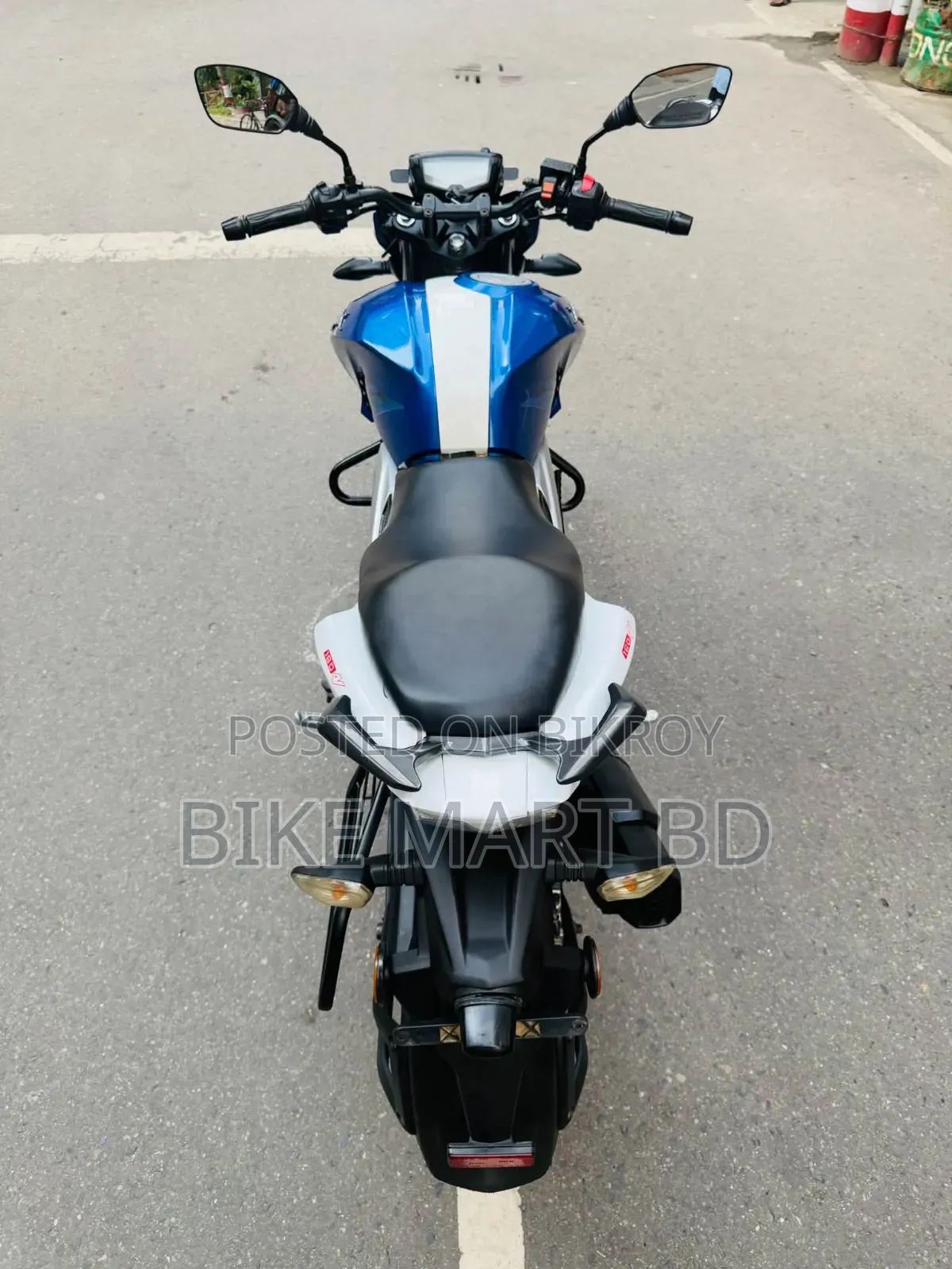 টিভিএস আপাচে ১৬০ ৪ভি ২০১৯ নীল