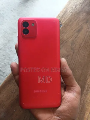 স্যামসাং গ্যালাক্সি এ০৩ ৩২ জিবি লাল