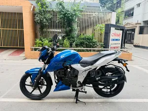 টিভিএস আপাচে ১৬০ ৪ভি ২০১৯ নীল
