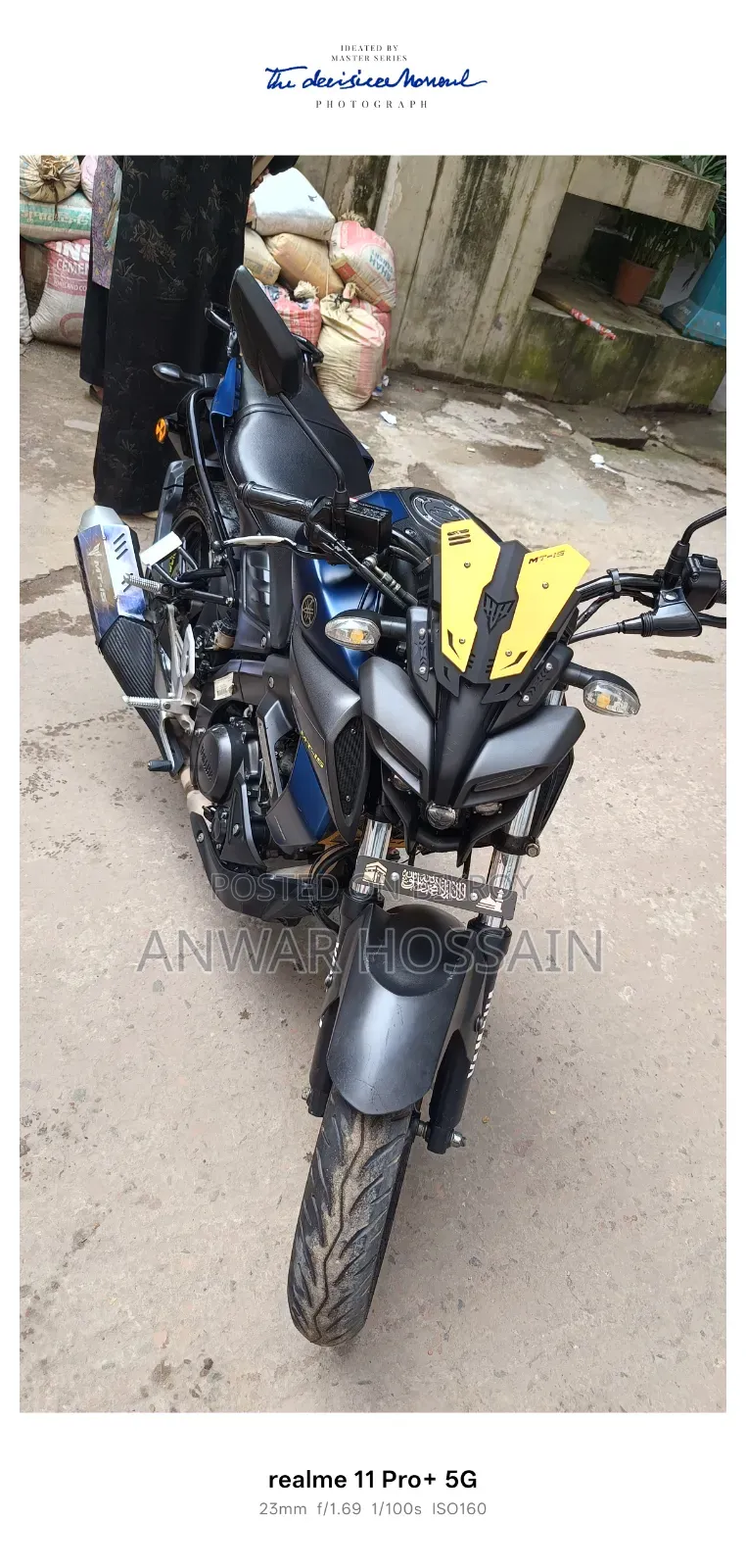 Yamaha MT-15 2023 Blue