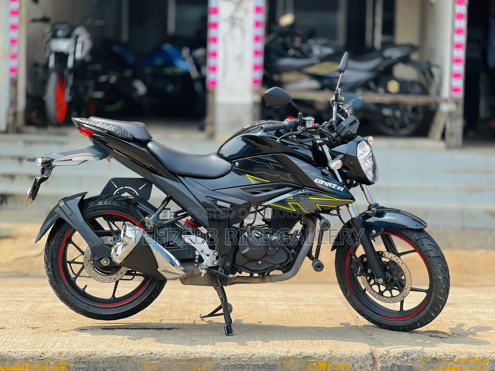 Suzuki Gixxer 2023 Black