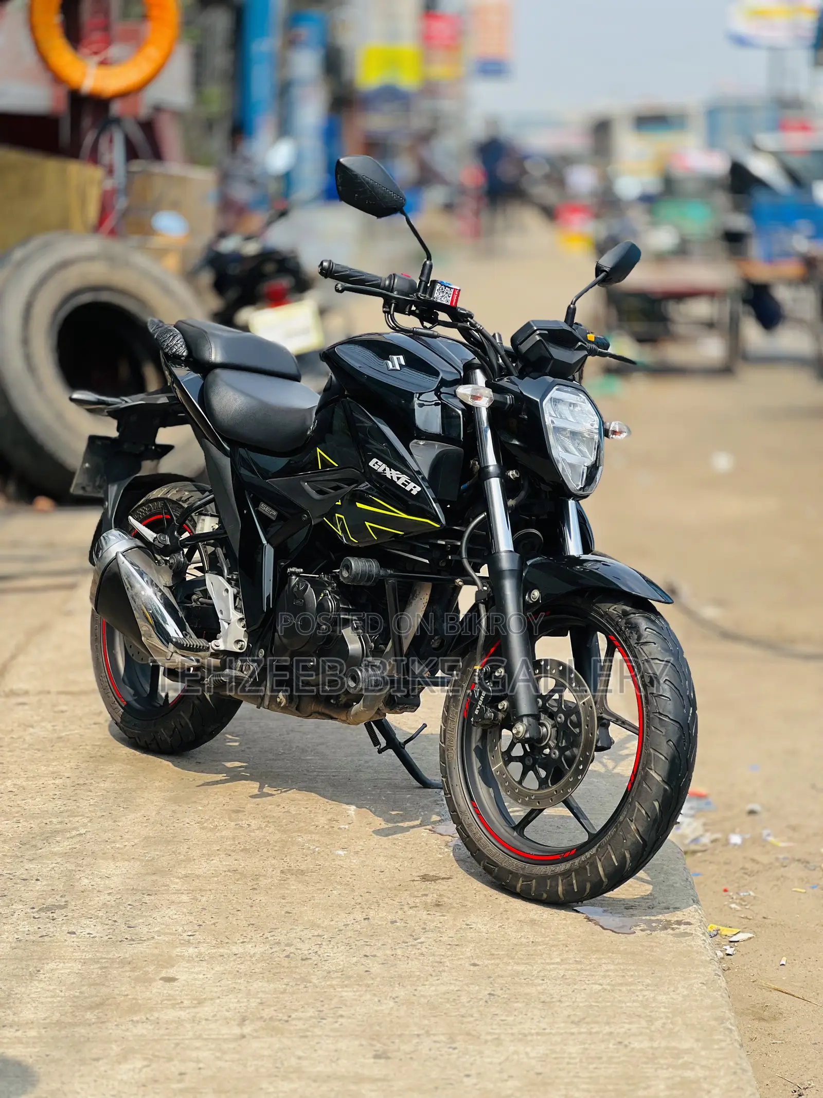Suzuki Gixxer 2023 Black