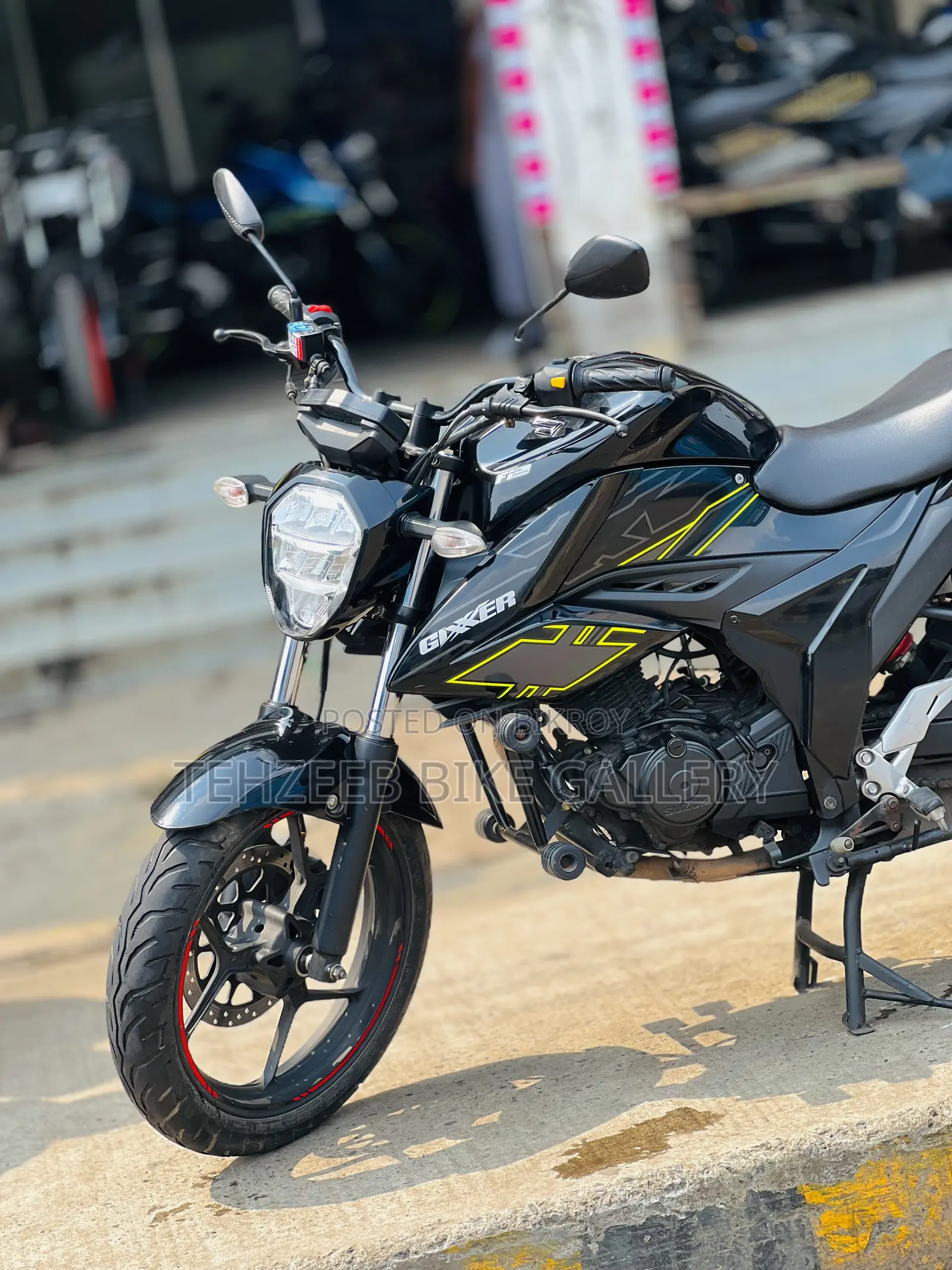 Suzuki Gixxer 2023 Black