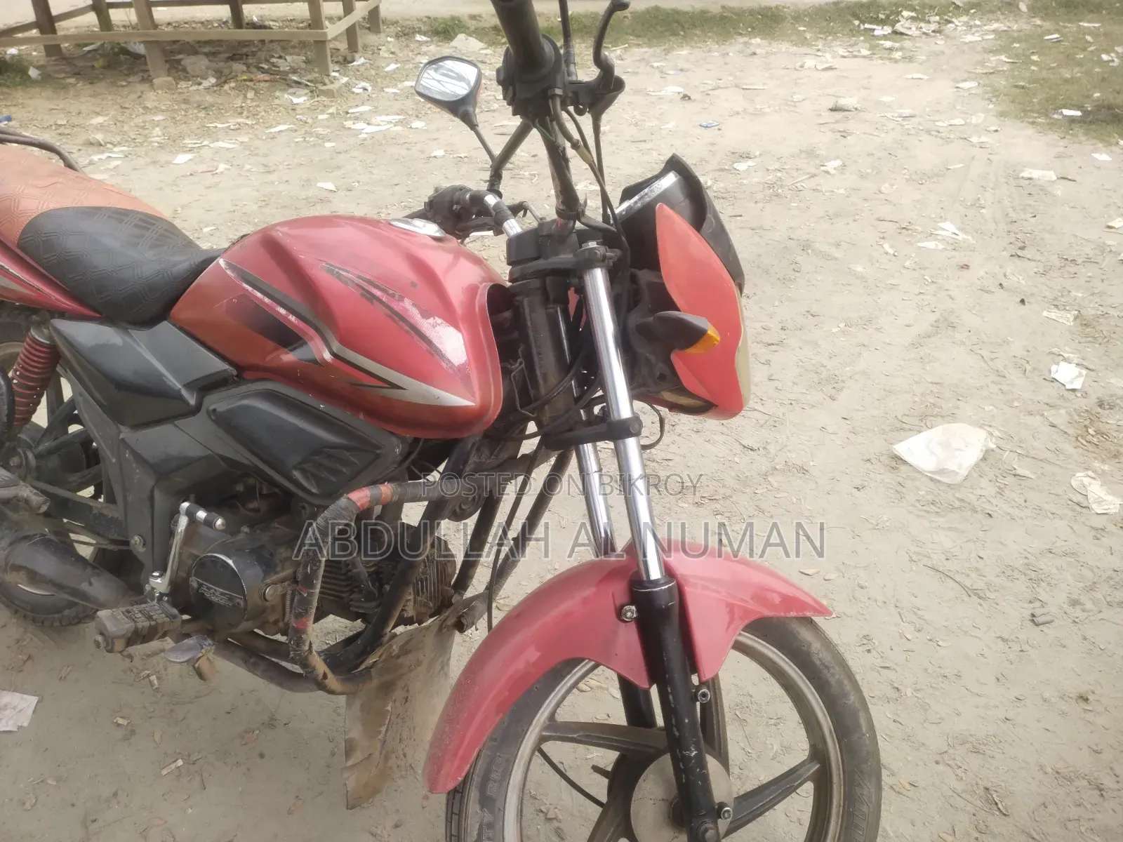H Power Zaara-100 2017 Red