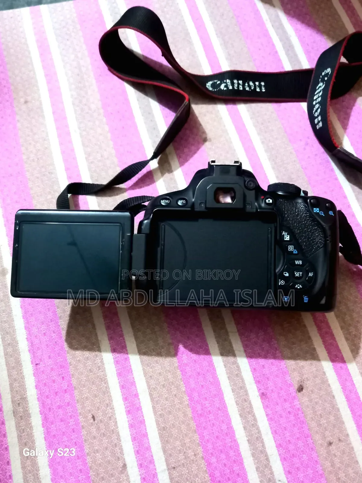 Canon Eos 700D With 55-250mm Joom Lens