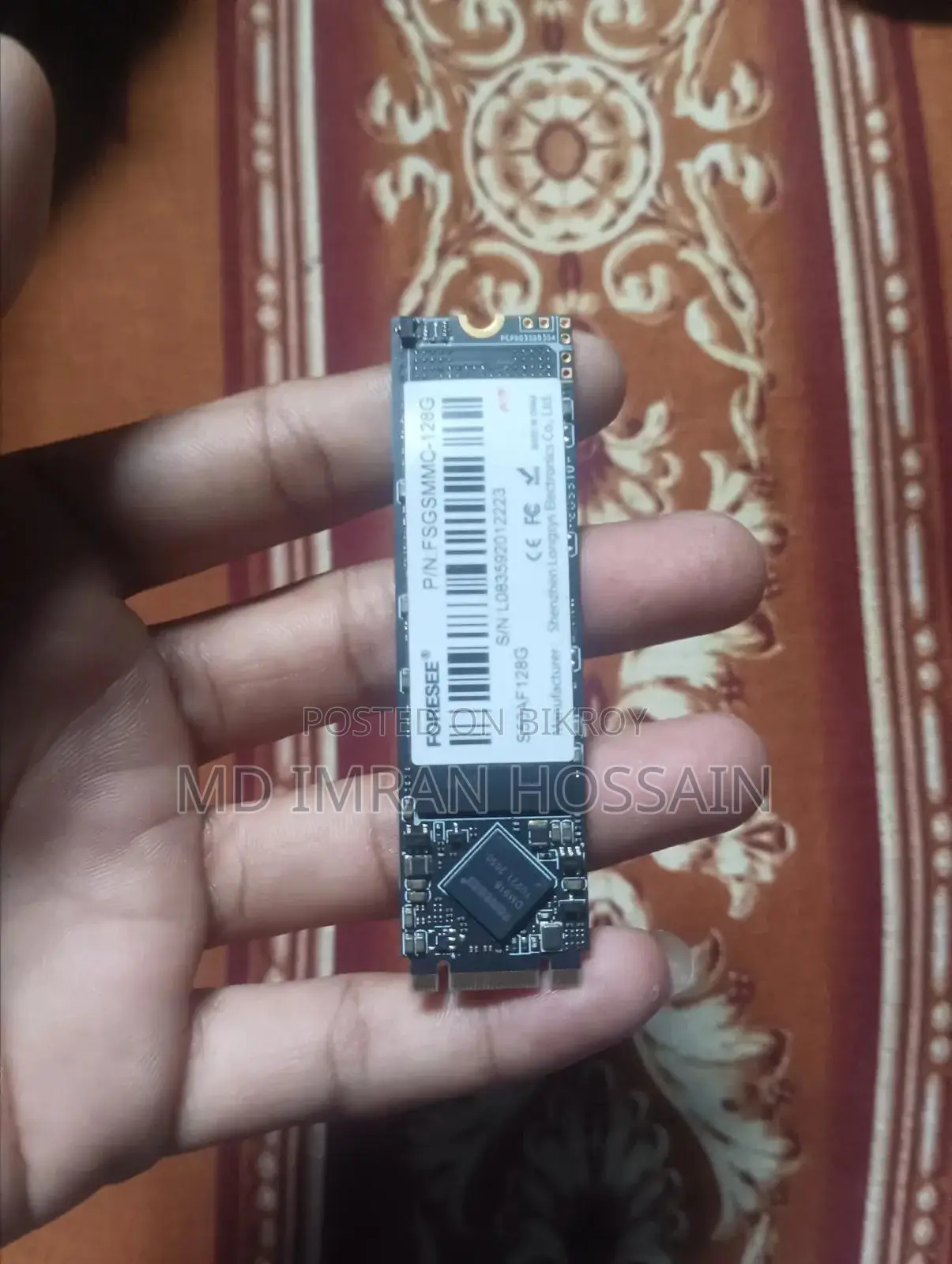 ফোরসি ল্যাপটপ এসএসডি ১২৮ জিবি