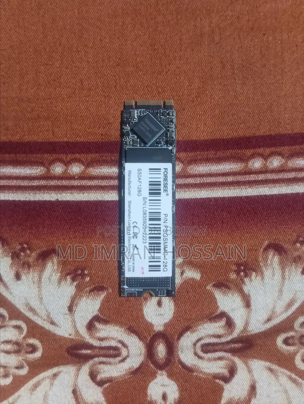 ফোরসি ল্যাপটপ এসএসডি ১২৮ জিবি