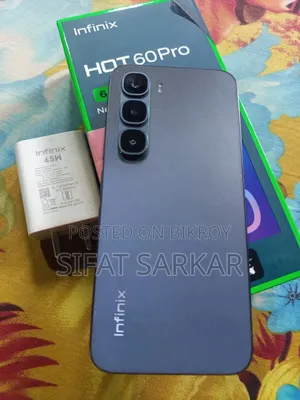 ইনফিনিক্স হট ৬০ প্রো ১২৮ জিবি গ্রে