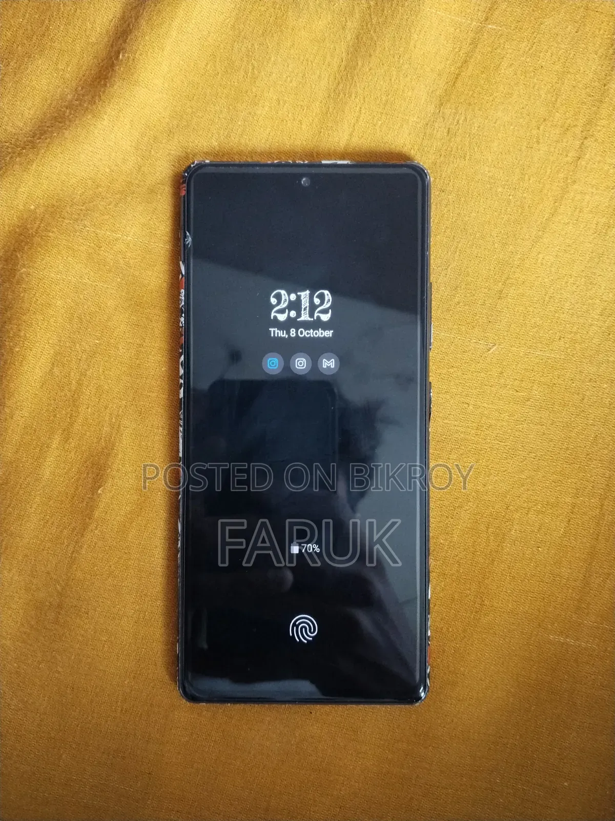 স্যামসাং গ্যালাক্সি এ৭১ ৫জি ১২৮ জিবি ব্ল্যাক