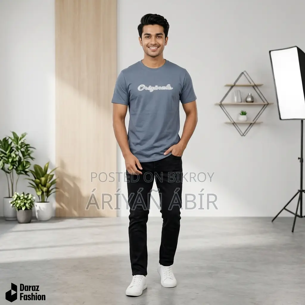 পুরুষদের জন্য প্রিমিয়াম ১০০% কম্বড কটন টি-শার্ট কালেকশন