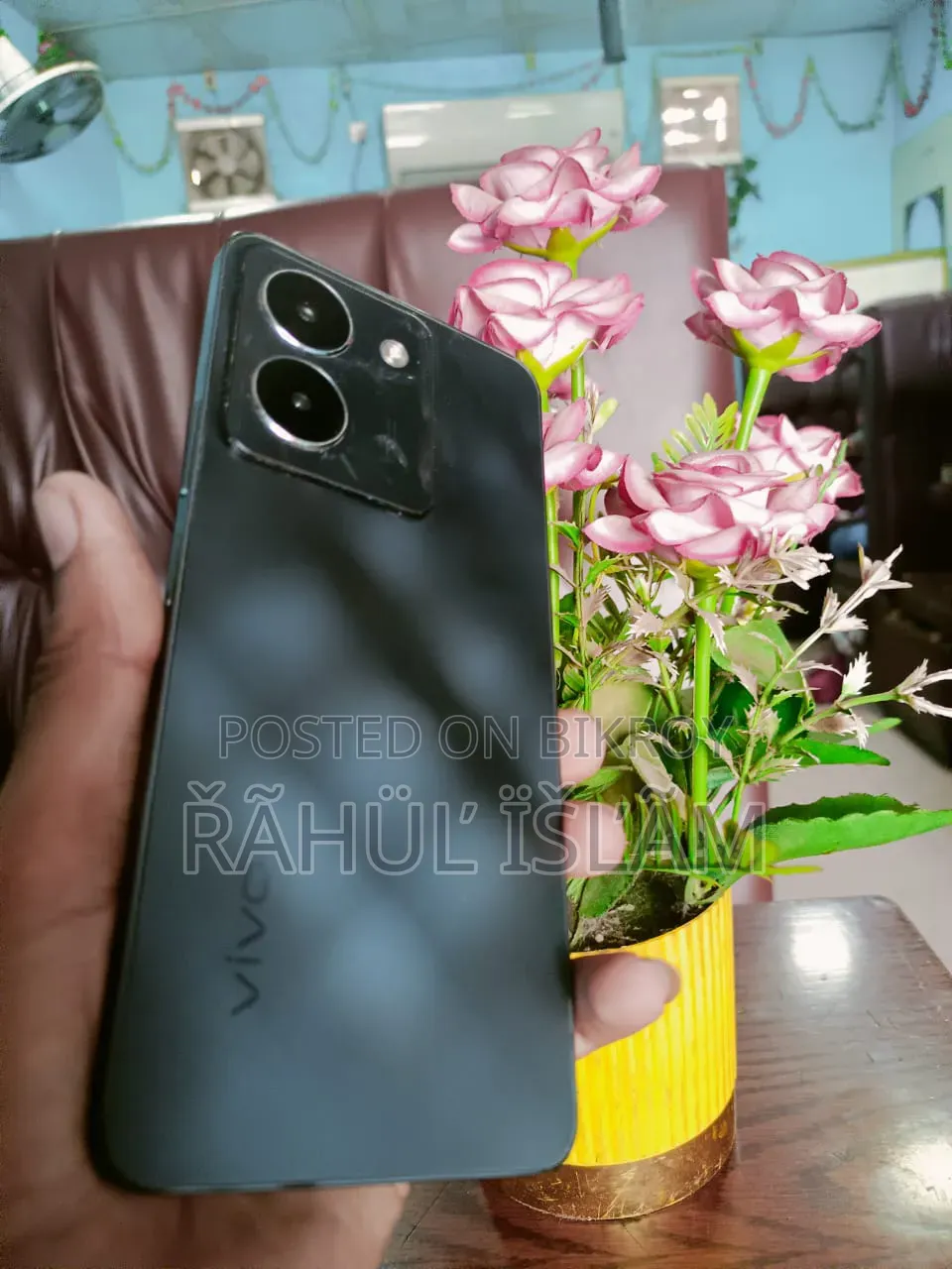 ভিভো ওয়াই৩৬ ৫জি ২৫৬ জিবি কালো