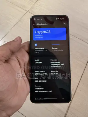 OnePlus Nord CE 2 Lite 5G 128 GB Black