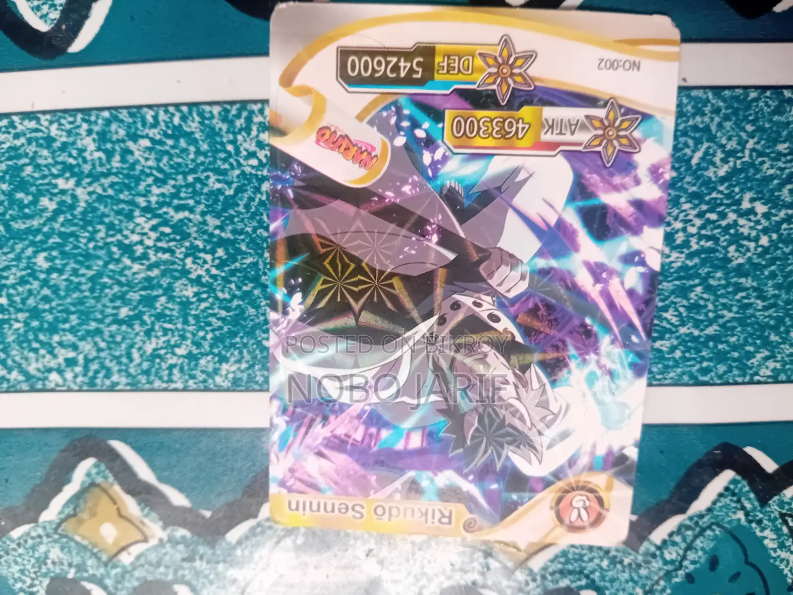 Naruto card sell