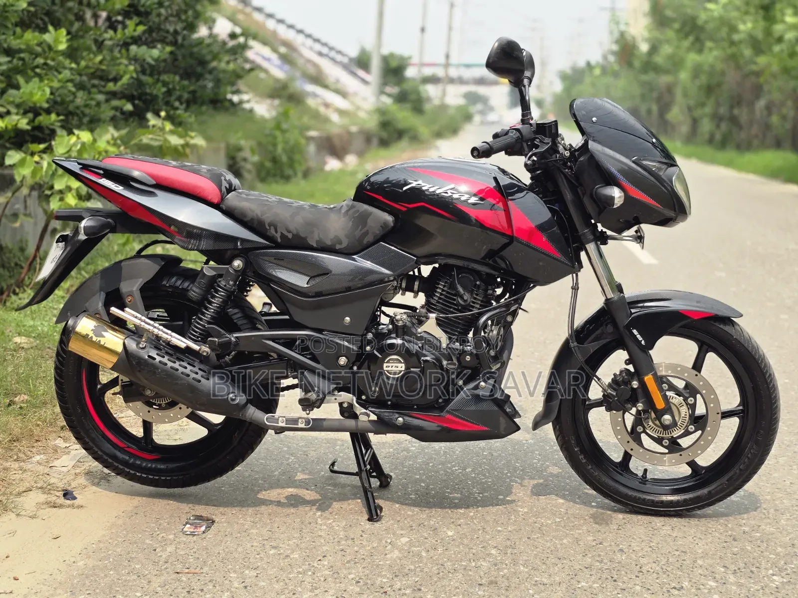 New Bajaj Pulsar 150 2025 Black