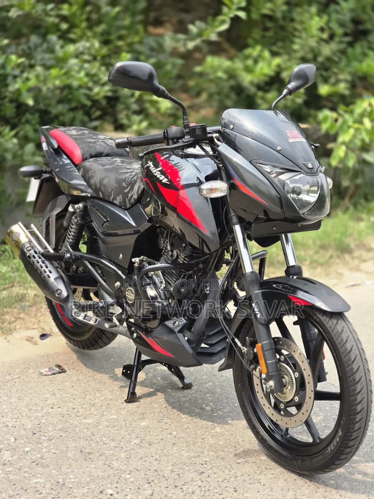 New Bajaj Pulsar 150 2025 Black