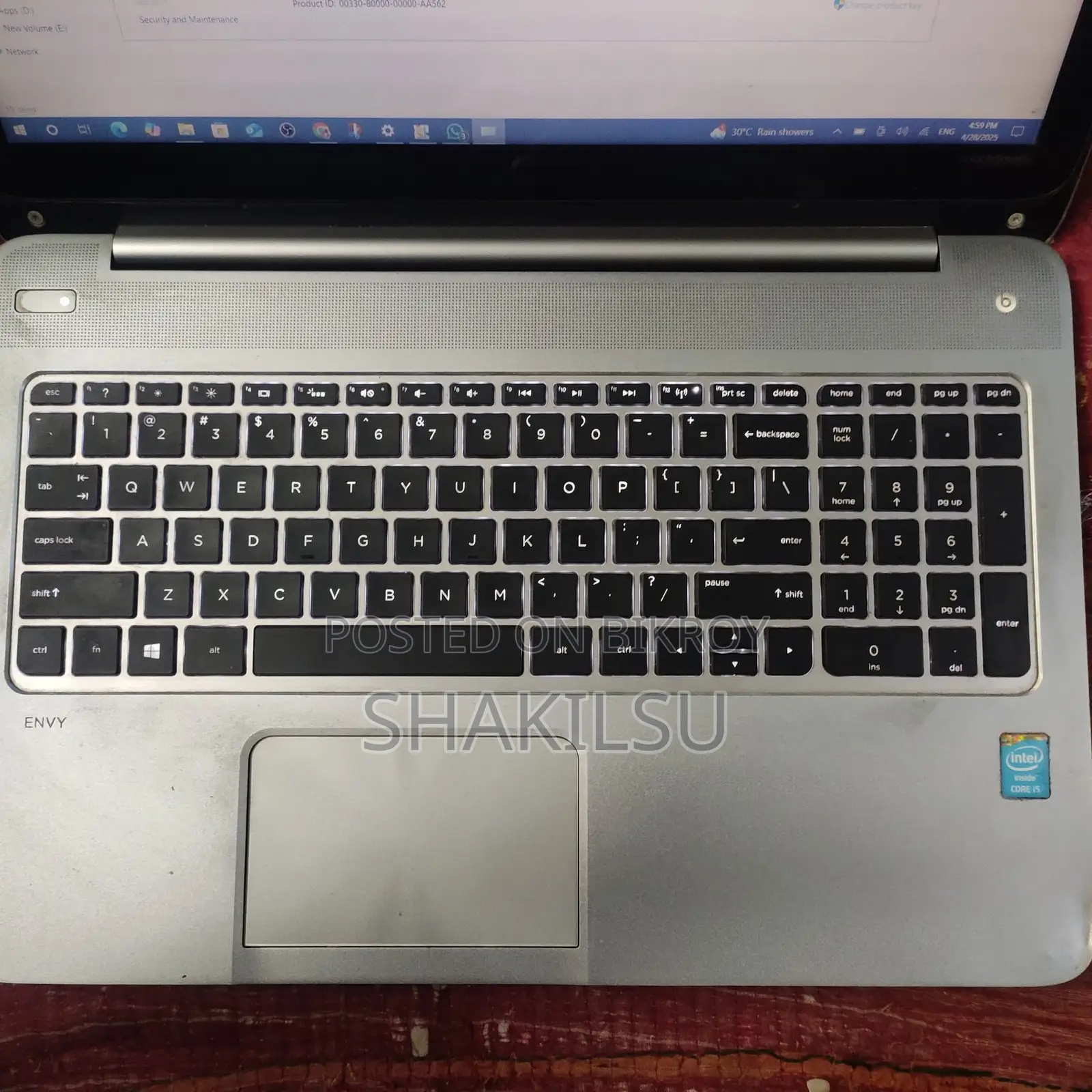 Laptop HP Envy M6 8GB Intel Core i5 SSD 256GB