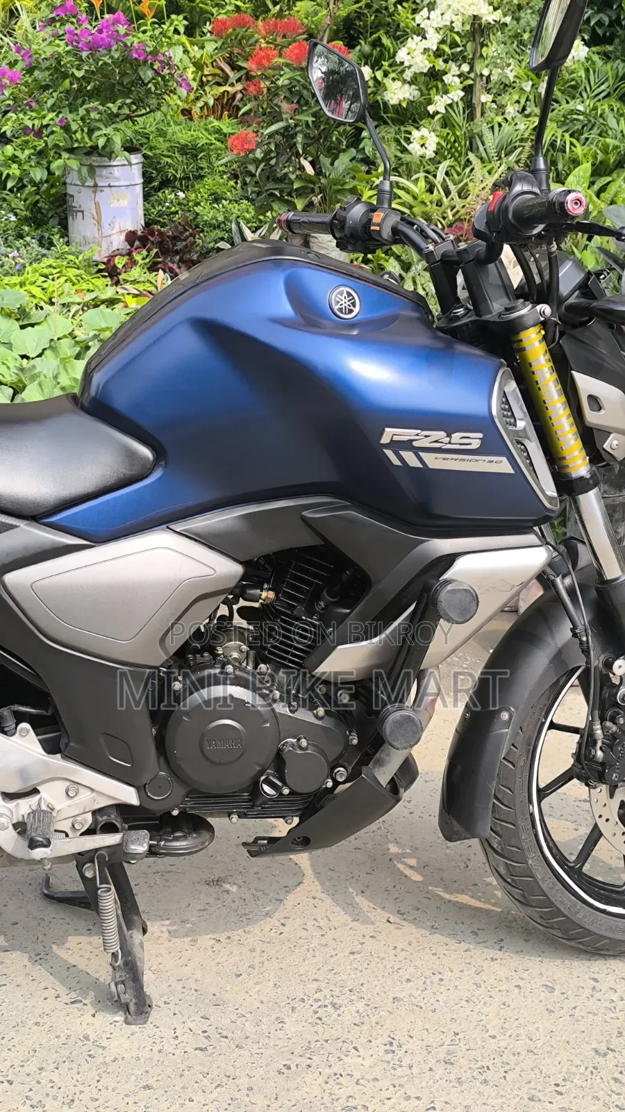 Yamaha FZS V3 2020 Blue