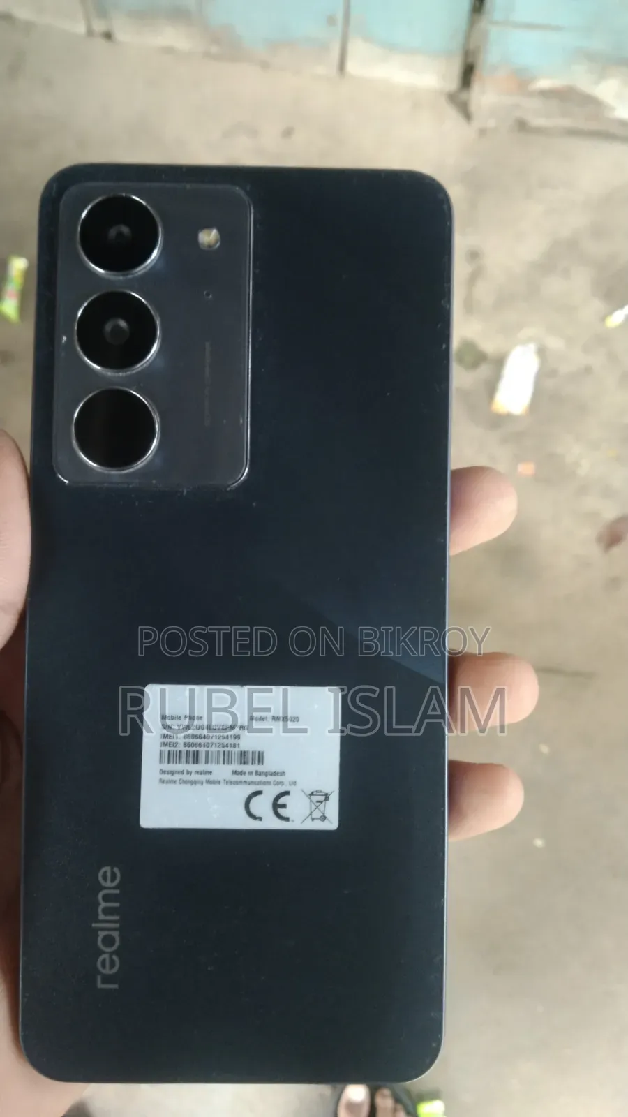 New Realme C75x 128 GB Blue