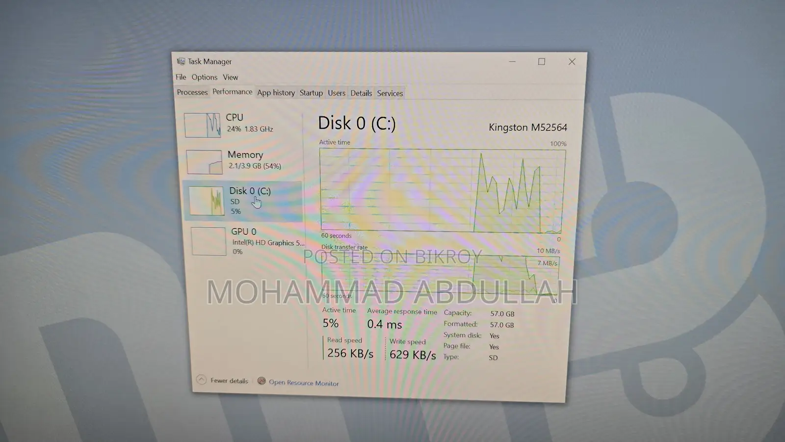 Desktop Computer 4GB Intel Core M3 eMMC 60GB