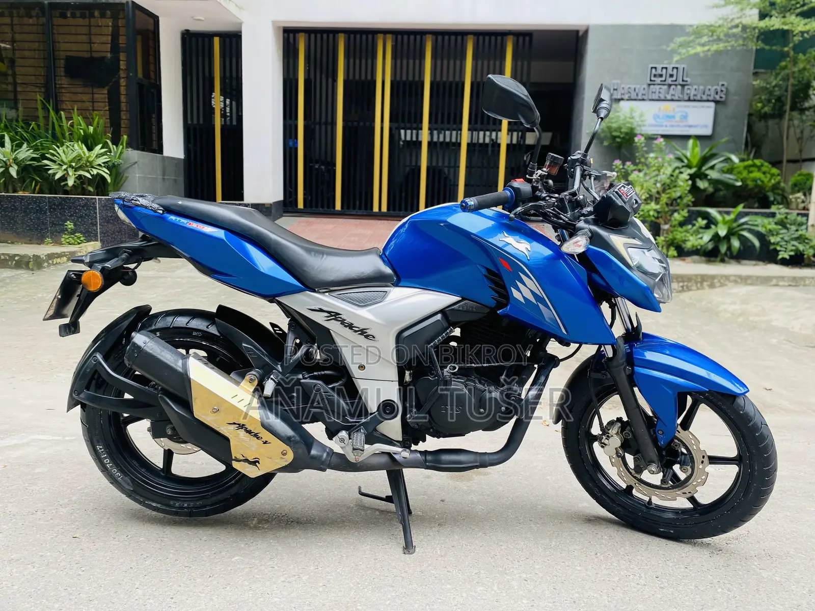 টিভিএস আপ্যাচি আরটিআর ১৬০ ৪ভি ২০২৬ ব্লু
