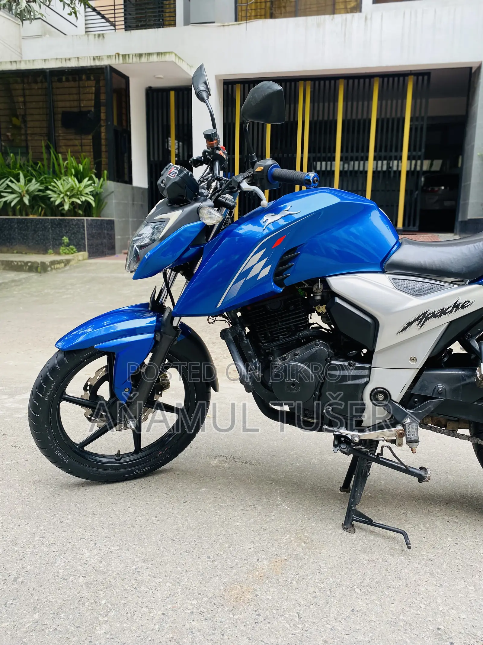 টিভিএস আপ্যাচি আরটিআর ১৬০ ৪ভি ২০২৬ ব্লু