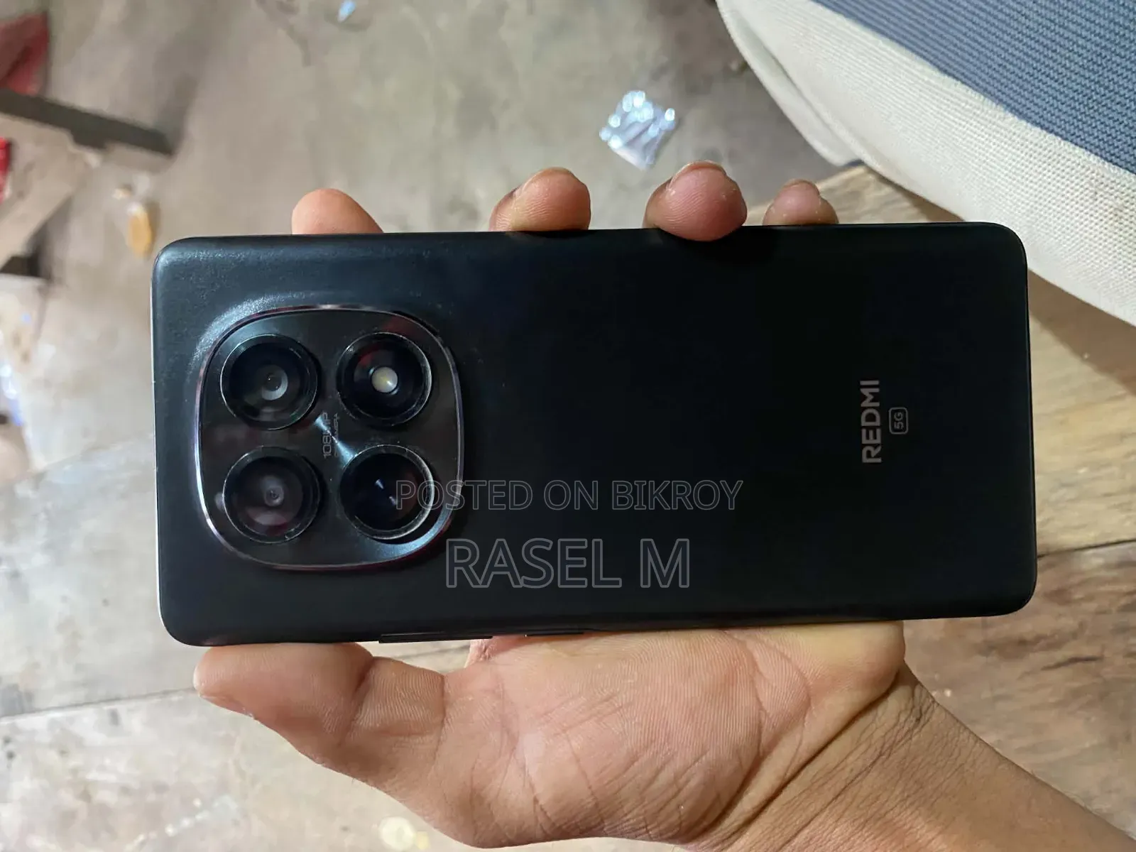 শাওমি রেডমি নোট ১৫ ২৫৬ জিবি ব্ল্যাক