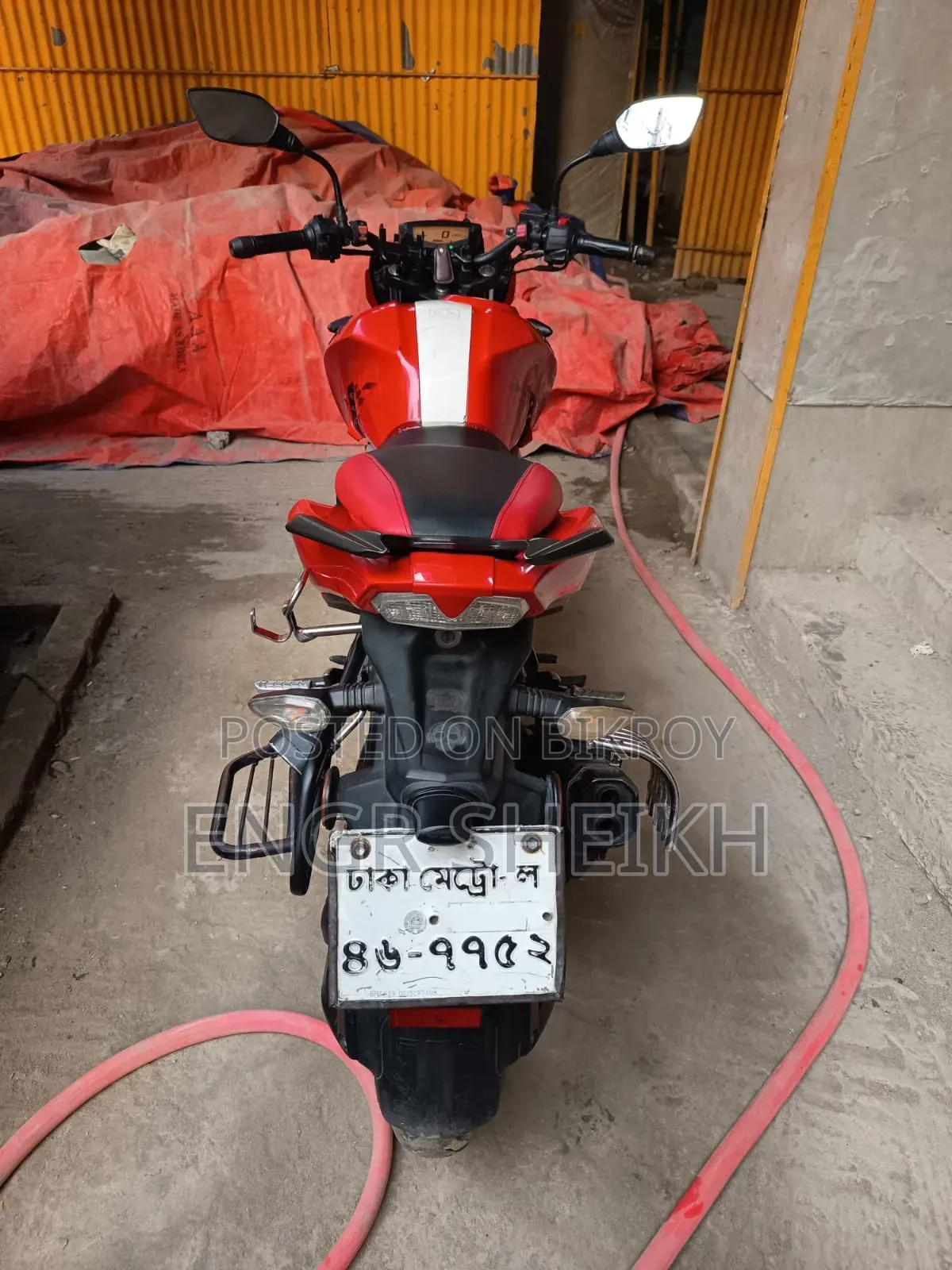 TVS Apache RTR 160 4V 2019 Red