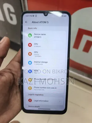 Symphony ATOM 5 64 GB Black