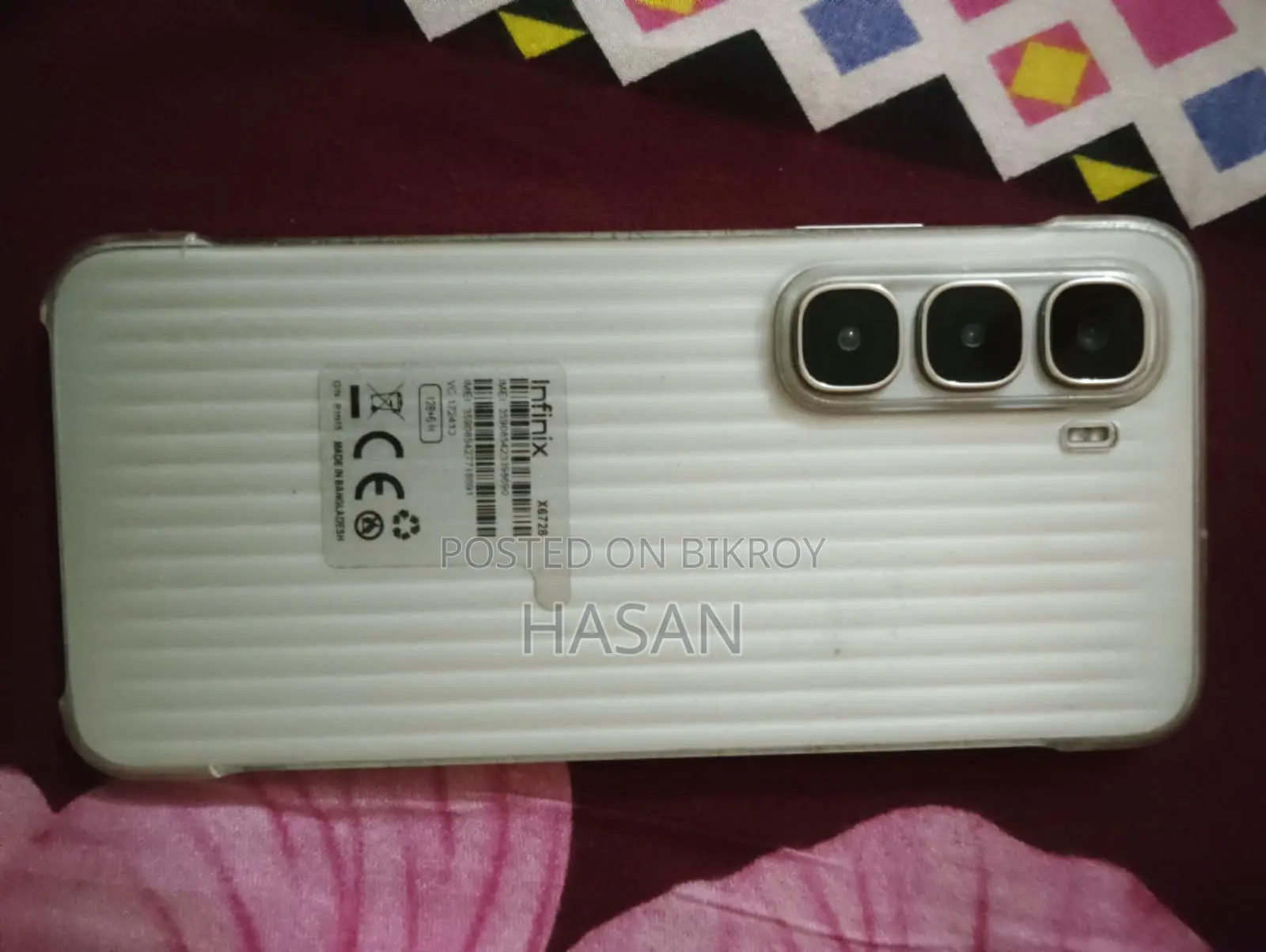 Infinix Hot 60i 128 GB White