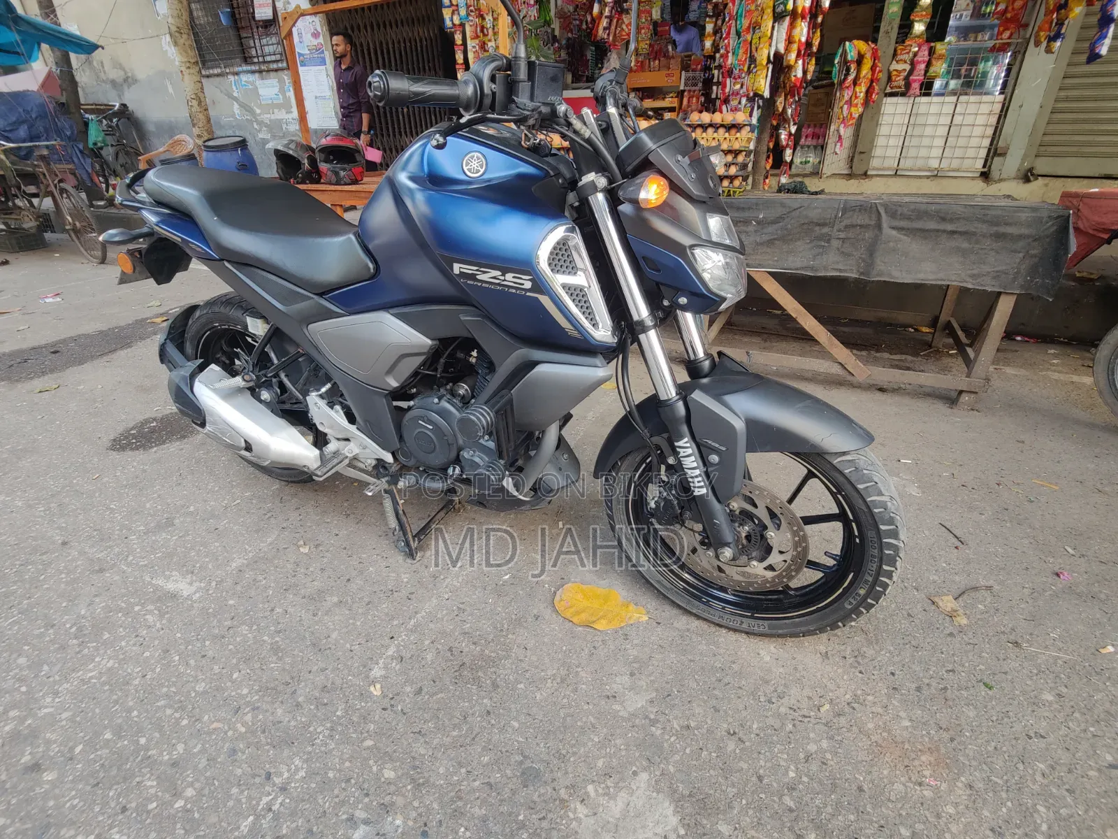 ইয়ামাহা এফজেডএস ভি৩ ২০২১ ব্লু