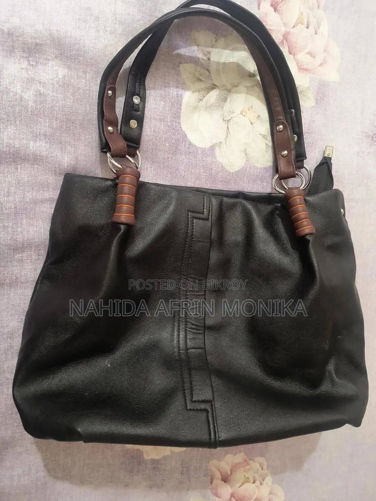 Handbag Black Color