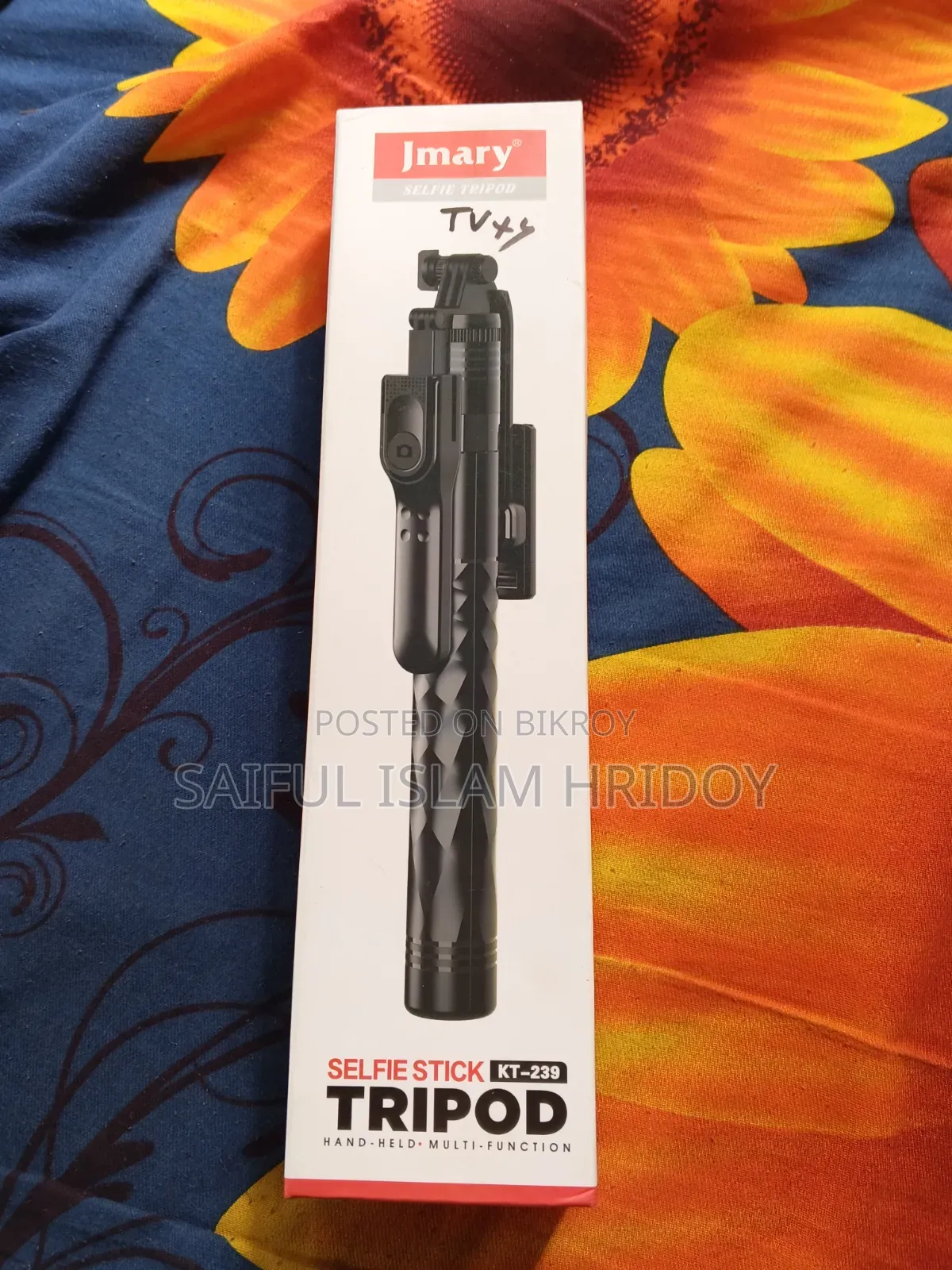 Jmary KT-239 Selfie Stick Tripod With Bluetooth Remote